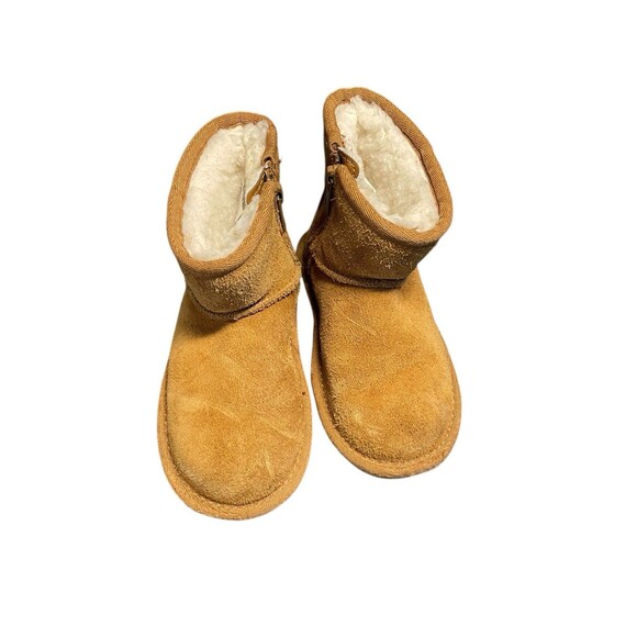 Koolaburra by Ugg Kids Size 8 Koola Mini Boots Toddler Chestnut Brown 1121538 - Picture 5 of 13